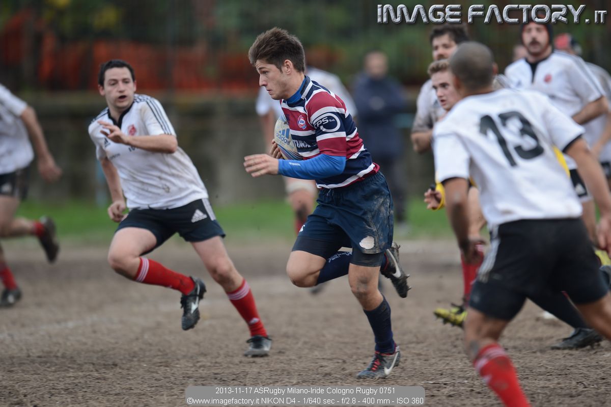 2013-11-17 ASRugby Milano-Iride Cologno Rugby 0751